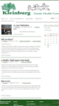 Mobile Screenshot of kleinburgfamilyhealth.com